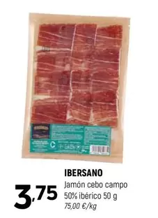 Jamón Cebo Campo 50% Ibérico