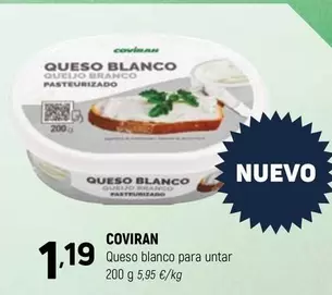 coviran - Queso Blanco Para Untar