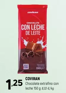 coviran - Chocolate Extrafino Con Leche