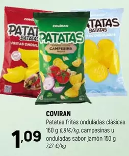 coviran - Patatas Fritas Onduladas Clasicas