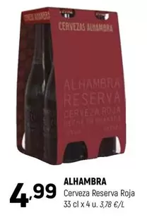 Alhambra - Cerveza Reserva Roja