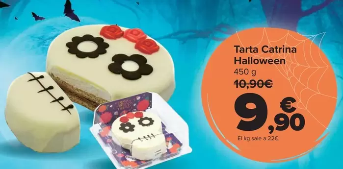 Tarta Catrina Halloween