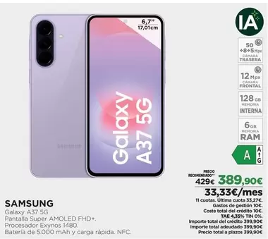 Samsung - Galaxy A37 5g