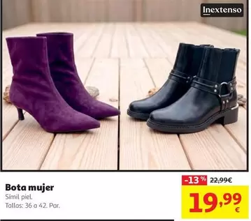Inextenso - Bota Mujer