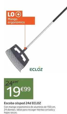 Jardiland - Ecloz Escoba Césped