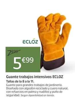 Jardiland - Ecloz Guante Trabajos