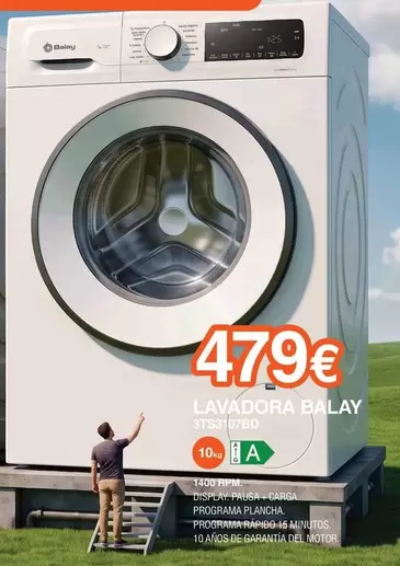 Balay - Lavadora 3TS3107BD