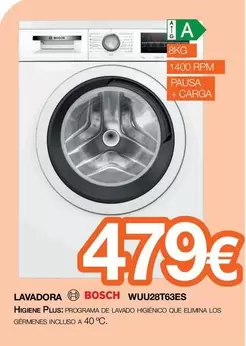 Bosch - Lavadora WUU28T63ES