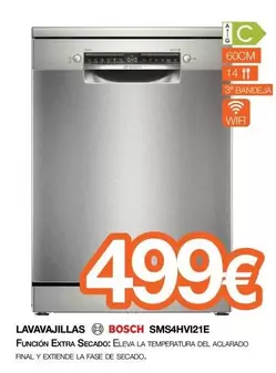 Bosch - Lavavajillas SMS4HVI21E