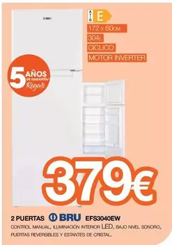 Bru - 2 Puertas EF53040EW