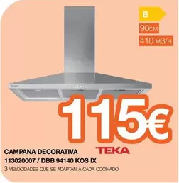 Teka - Campana Decorativa DBB94140KOSIX