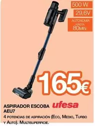 Ufesa - Aspirador Escoba