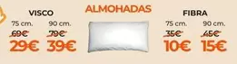 Almohadas Visco Fibra