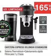 DeLonghi - Cafetera Express Ec685kg200