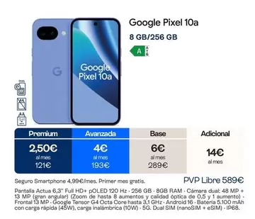 Google - Pixel 10A