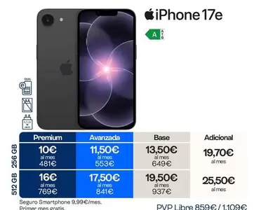 Apple - Iphone 17e
