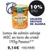 Pesasur - Lomos De Salmon Salvaje Msc En Tarro De Cristal