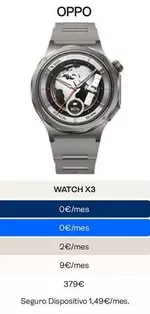 OPPO - Watch X3