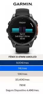 Garmin - Fenix 8 47mm Amoled