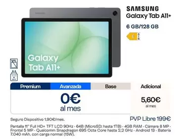 Samsung - Galaxy Tab A11+