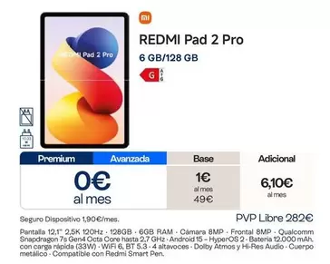 Xiaomi - Redmi Pad 2 Pro