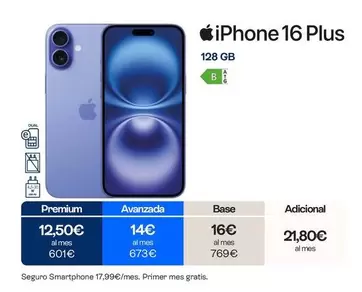 Apple - Iphone 16 Plus