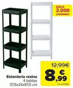 Estanteria Resina