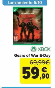 Xbox - Gears Of War E-day