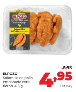 Elpozo - Solomillo De Pollo Empanado Extra Tierno