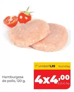 Hamburgesa De Pollo