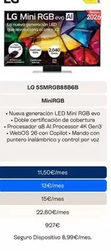 LG - 55mRGb886b