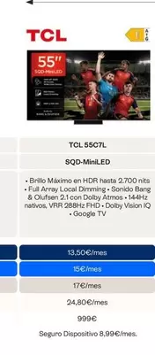 TCL - 55C7L