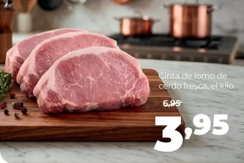 Cinta De Lomo De Cerdo Fresca