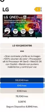 LG - QNED 780B6