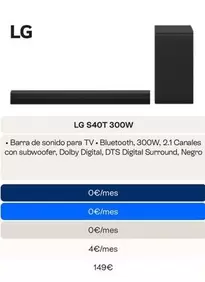 LG - S40T 300W