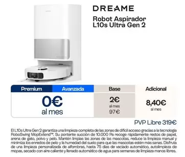Dreame - Robot Aspirador L10s Ultra Gen 2