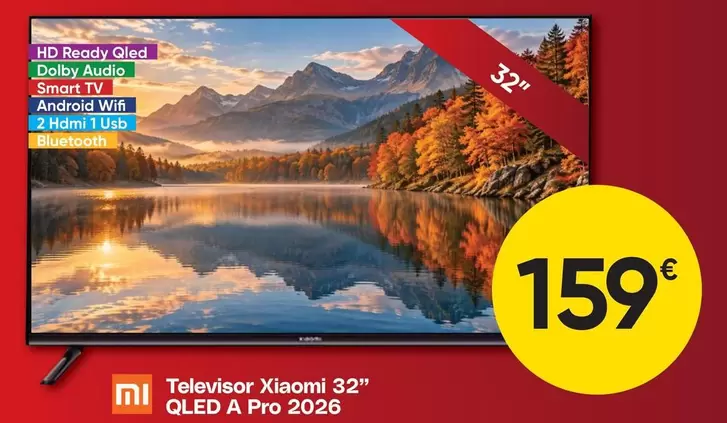 Xiaomi - Televisor 32" Qled A Pro 2026