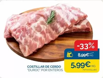 duroc - Costillar De Cerdo