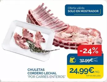 Solo - Chuletas Cordero Lechal