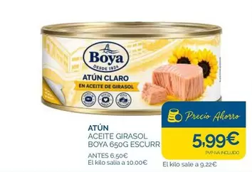 boya - Atun Aceite Girasol