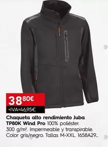 juba - Chaqueta Alto Rendimiento TP80K Wind Pro