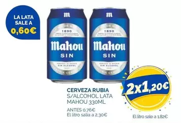 Mahou - Cerveza Rubia