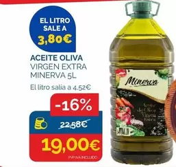 Minerva - Aceite Oliva Virgen Extra