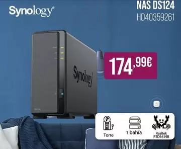 Synology - Nas Ds124