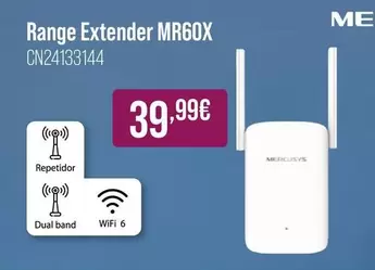 Mercusys - Range Extender Mr60x