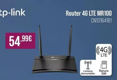 TP-LINK - Router 4G LTE MR100