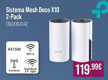 Sistema -  Mesh Deco X10 2-Pack