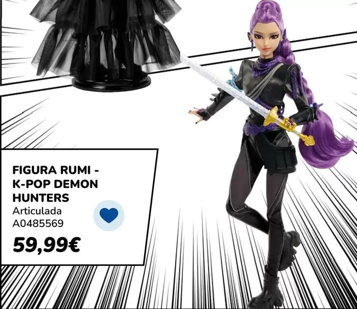Figura Rumi- K-Pop Demon Hunters