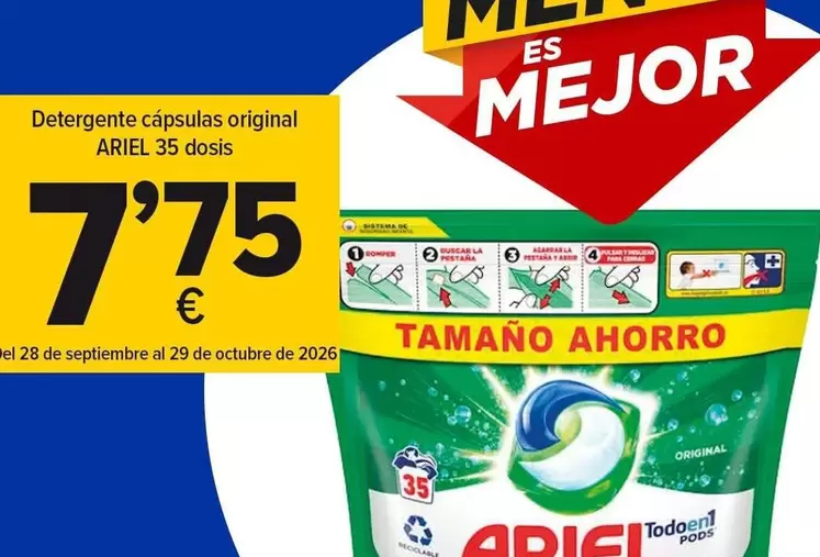 Ariel - Detergente Capsulas Original