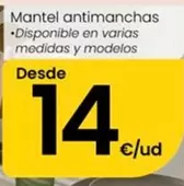 Mantel Antimanchas